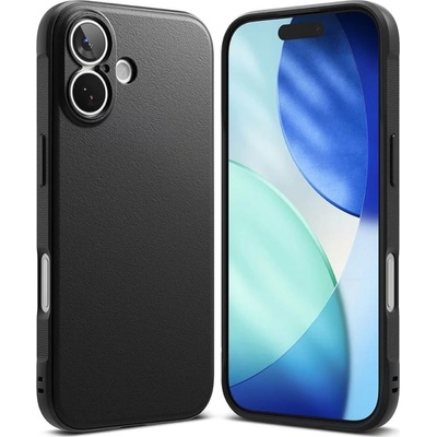 Ringke Силиконов калъф Ringke Onyx за iPhone 17, черен (R11P3M4)