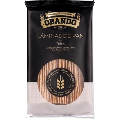 Obando Panadería Picos Laminas de pan chlebové plátky 150 g