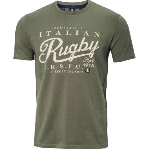 Italian rugby style Тениска irs01-2 (irs01-2-military)