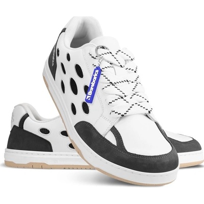Barefoot tenisky Barebarics Fusion White & Charcoal grey