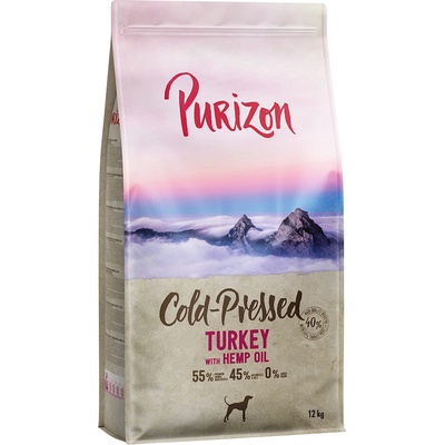 Purizon Coldpressed morčacie s konopným olejom 2 x 12 kg