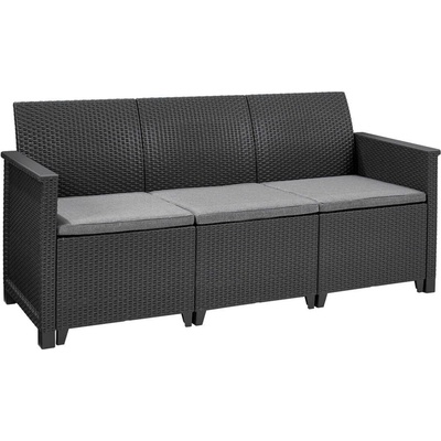KETER Pohovka ALODIA 3 SEATER | grafit