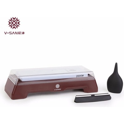 TAIDEA Delux Kitchen Sharpening Stone V-SAN 2000/6000 Grit TV6620