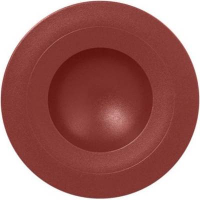 RAK Porcelain Talíř hluboký 29 cm tmavě červená RAK-NFGDDP29DR