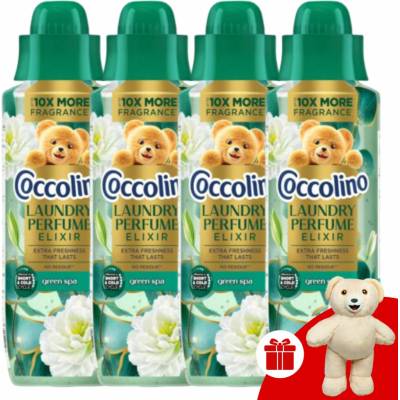 Coccolino parfum na pranie zosilňovač vône Green Spa 4 x 460 ml