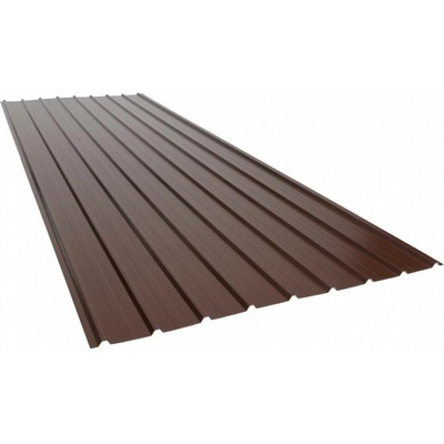 Covernit Trapézový plech T12 2000 x 910 mm RAL 8017 hnědá 1 ks