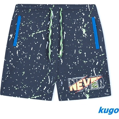 Kugo chlapecké šortky petrolejová