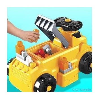 Mattel Комплект за конструиране на превозно средство, Mega Bloks, 10 големи тухли, Многоцветен