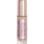 Revolution Beauty Conceal & Define Течен коректор, C5, 4 g - baby