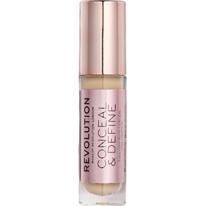 Revolution Beauty Conceal & Define Течен коректор, C5, 4 g - baby