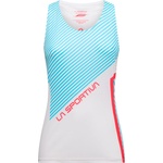 La Sportiva Дамска тениска La Sportiva Women's Flow Tank Running shirt - Hibiscus / Malibu Blue (916-6422-0212)