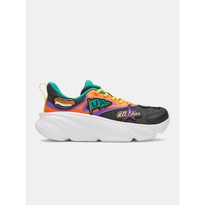 Under Armour chlapecké boty UA BPS Rogue 6 AL Patches šedé