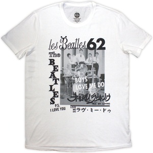The Beatles 1962 White XL Риза (BEATTEE618MW04)