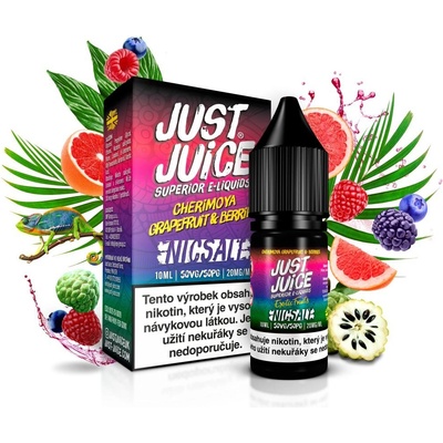 Just Juice Cherimoya Grapefruit & Berries Just Juice Salt 10 ml 20 mg