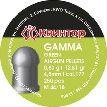 Diabolky Kvintor Gamma Green 4,5 mm 250 ks