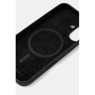 KARL LAGERFELD Кейс за телефон Karl Lagerfeld iPhone 16 6.1 (KLHMP16SSKCHTCK)