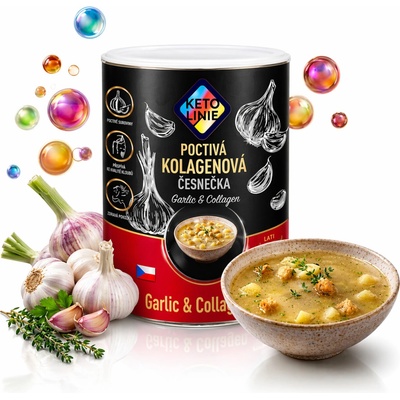Ketolinie Kolagenová poctivá česnečka 300 g