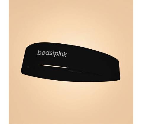BeastPink čelenka Black