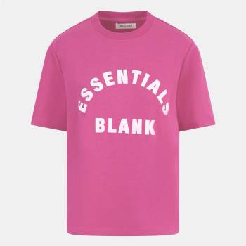 Blank Essentials Дамска тениска Blank Essentials Blank Arched Print Puff T-Shirt Ladies - Jupiter