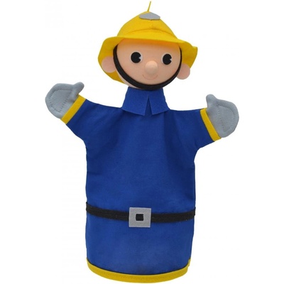 Moravská ústředna Brno Moravská - Кукла за театър Пожарникар, 28 см. 22580A