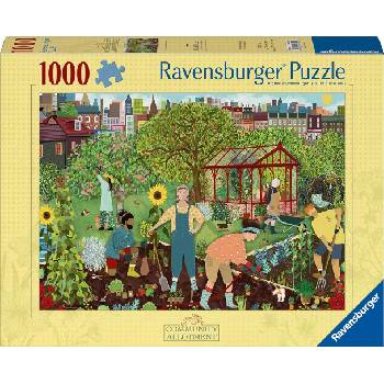 Ravensburger Пъзел Ravensburger от 1000 части - Любителска градина (12001714)