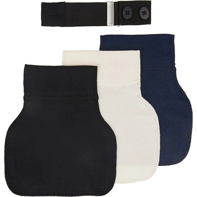 Carriwell Разширител за панталони Carriwell - 3 броя, Black/White/Navy (175)