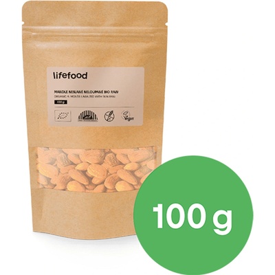 Lifefood Mandle natural raw BIO 100 g