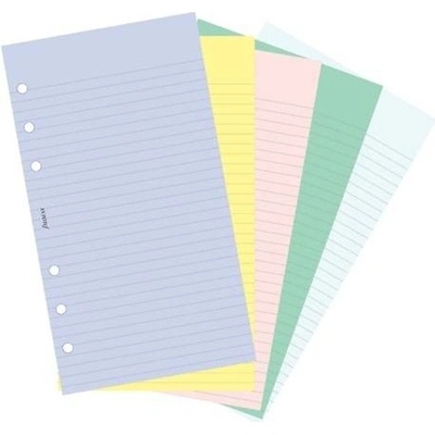 Filofax papír linkovaný i nelinkovaný 5 barev 100 listů – Hledejceny.cz