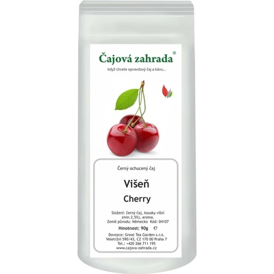 Čajová zahrada Višeň černý ochucený čaj 1 kg
