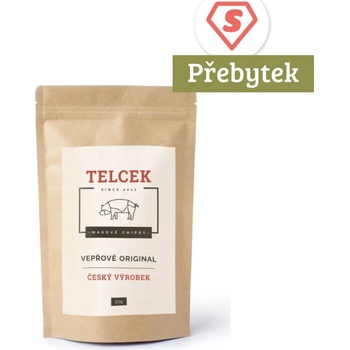 Telcek Vepřové chipsy originál 50 g