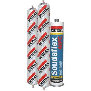Soudal Soudaflex 40FC - полиуретанов уплътнител Черен (5778)