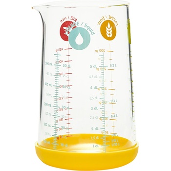 Pebbly Мерителна чашка PKM-0500J, 500 мл, стъкло, Pebbly (PEBB3760132812489)