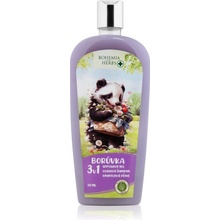 Bohemia Gifts 3v1 dětský sprchový gel, šampon a pěna do koupele 500 ml - borůvka