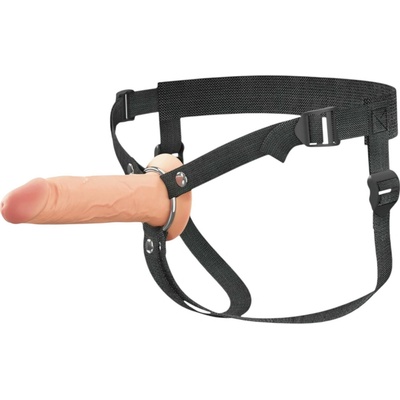 Pipedream Fantasy X-Tensions Elite 6" Silicone Hollow Strap-on Dual Density Skin