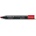 STAEDTLER Маркер Staedtler Lumocolor Perm скосен 2-5мм червен (350-2)