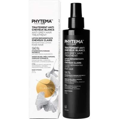 PhytemaBio Positiv Hair Classic antišedinový prípravok na vlasy na blond vlasy 150 ml