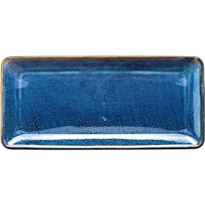 Verlo Deep Blue podnos obdélný 35,5x16,5 cm