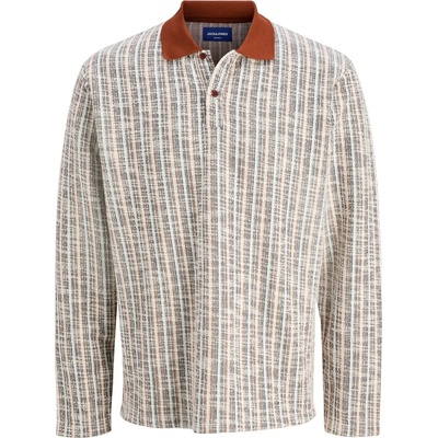 JACK & JONES Блуза с яка Jack and Jones Men's Long-Sleeve Polo Shirt - Brandy Brown