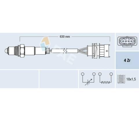 Lambda sonda FAE 77156
