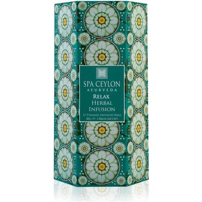 SPA CEYLON RELAX Herbal Infusion egreš a citrónová tráva bylinný čaj 15 x 2 g