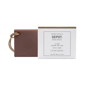 Depot 600 Body Solutions No. 602 Botanical Complex Cleansing Mystic Amber Scented Soap Bar 100 g