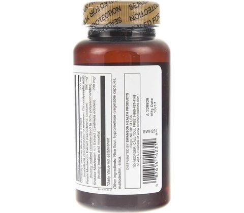 Swanson Cordyceps Complex 60 kapsúl
