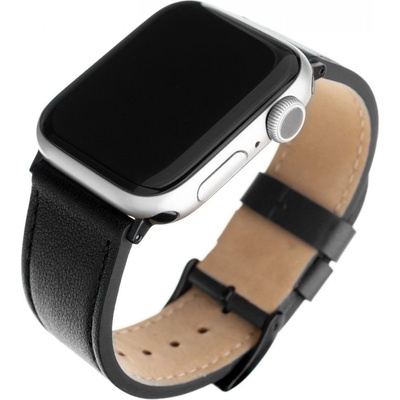 Fixed Leather Strap kožený remienok pre Apple Watch 38/40/41 mm, čierny FIXLST-436-BK