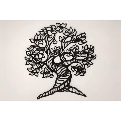 MAJADESIGN Dřevěný obraz - BONSAI - BAREVNĚ LAKOVANÝ