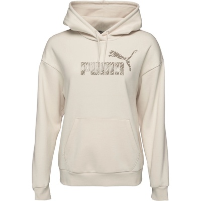 Puma ESS+ Animal AOP Hoodie béžová