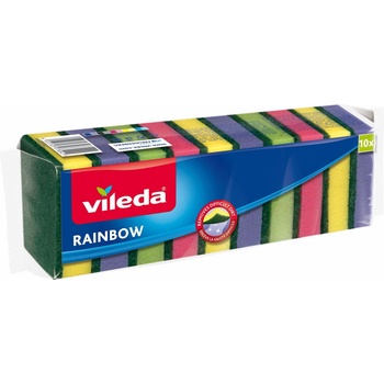 Vileda Rainbow Кухненска гъба x10 броя