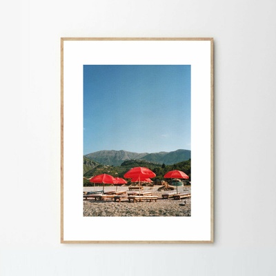 Moikka Plagát Beach Time by Julie Brix 40x50 cm