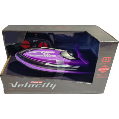 Sparkys R/C Rychlostní Člun Velocity 2.4 GHz Purpurová 1:16