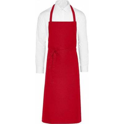 SG Accessories Bistro Ex JASSZ Bistro Recyklovaná zástěra Paris se zesílenými švy Červená