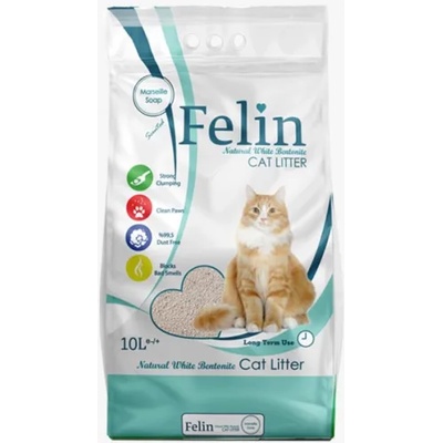 Clear Cat Felin marseille soap - калциев бентонит МАРСИЛСКИ САПУН, с висока способност да се слепва на топче - 100% естествена, 5 литра - Турция